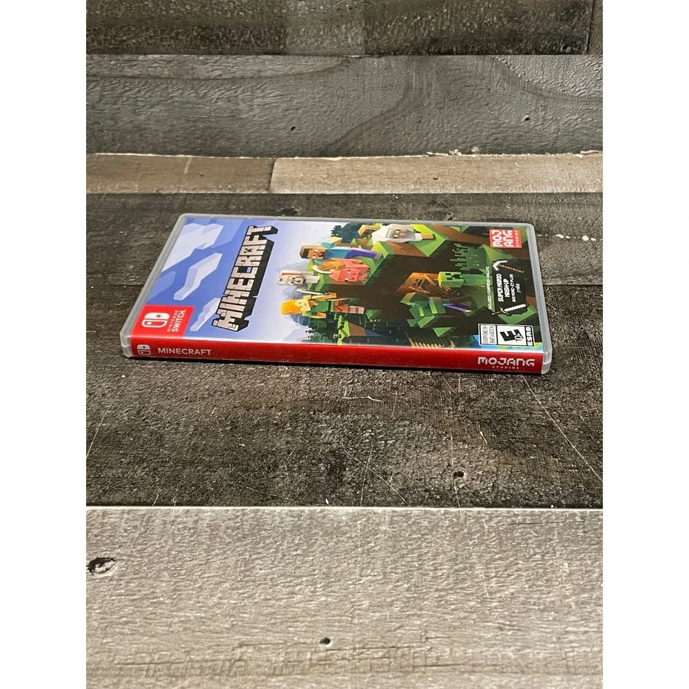 Minecraft Nintendo Switch Video Game with Super Mario Mash-Up Pack HAC-P-AEUCA